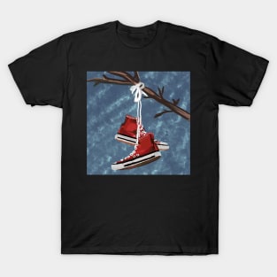 Shoes up the tree T-Shirt